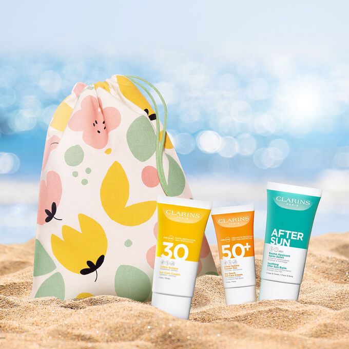 Suncare Kit with protection SPF