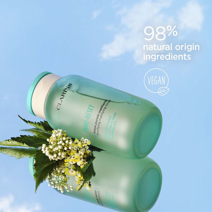 Pure-reset purifying lotion vegan and from 98% natural origin ingredients